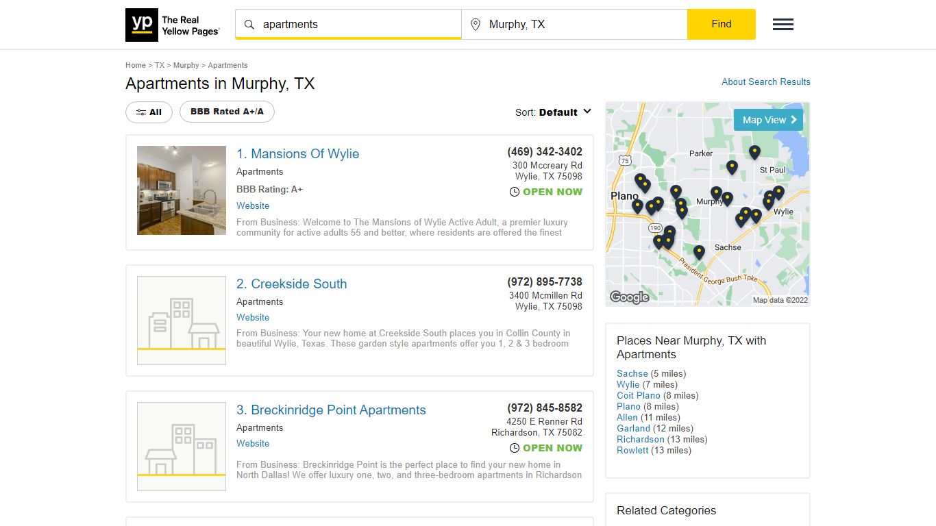 Best 30 Apartments in Murphy, TX with Reviews - YP.com